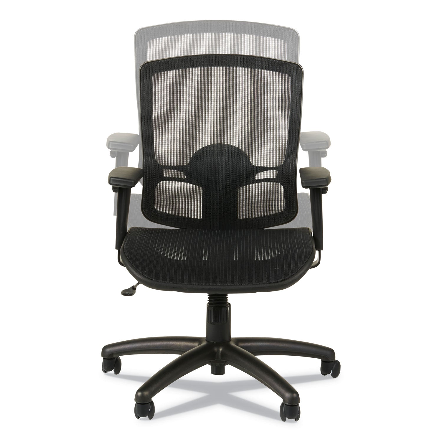 Alera Etros Series Mesh Mid Back Synchro Tilt Office Chair - 275 lb Weight Capacity, Adjustable Seat Height 15.74