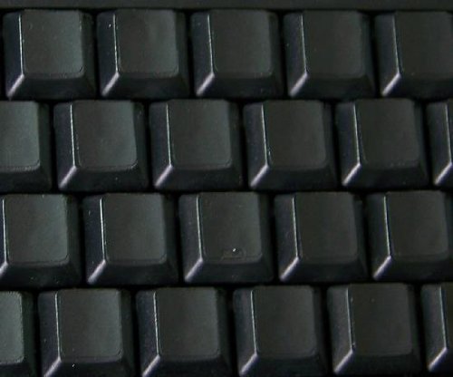 Black Keyboard Sticker - Durable & Waterproof for Laptops & PCs