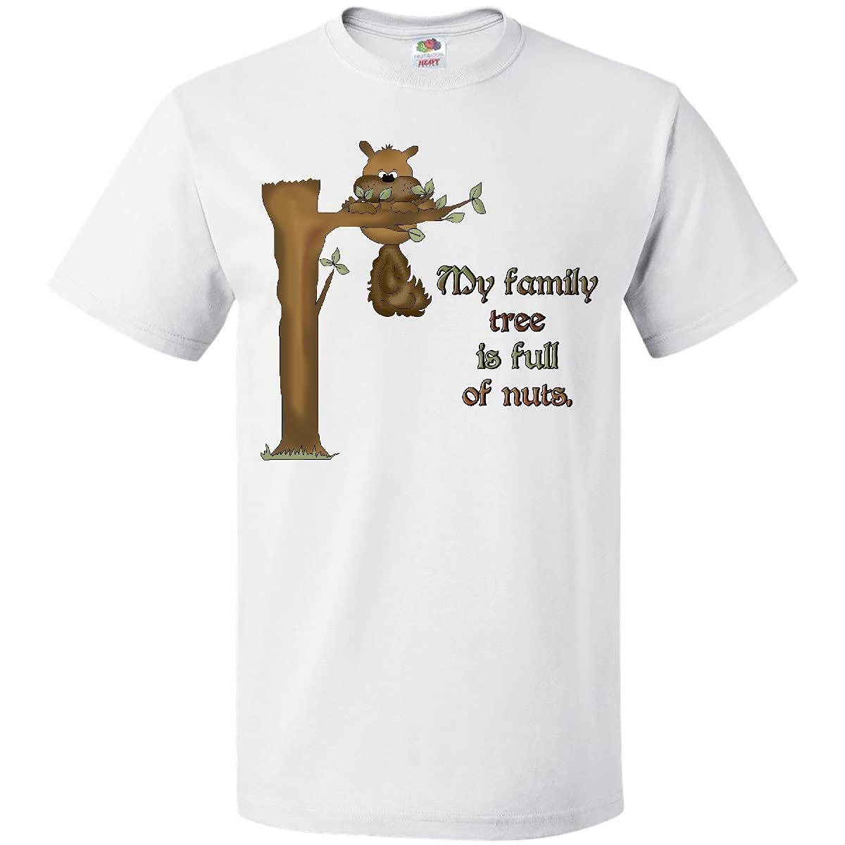 My Family Tree is Full of Nuts Funny Graphic T-Shirt for Men & Women | Vintage Style Cotton Tee | Perfect for Family Reunions & Holiday Gifts