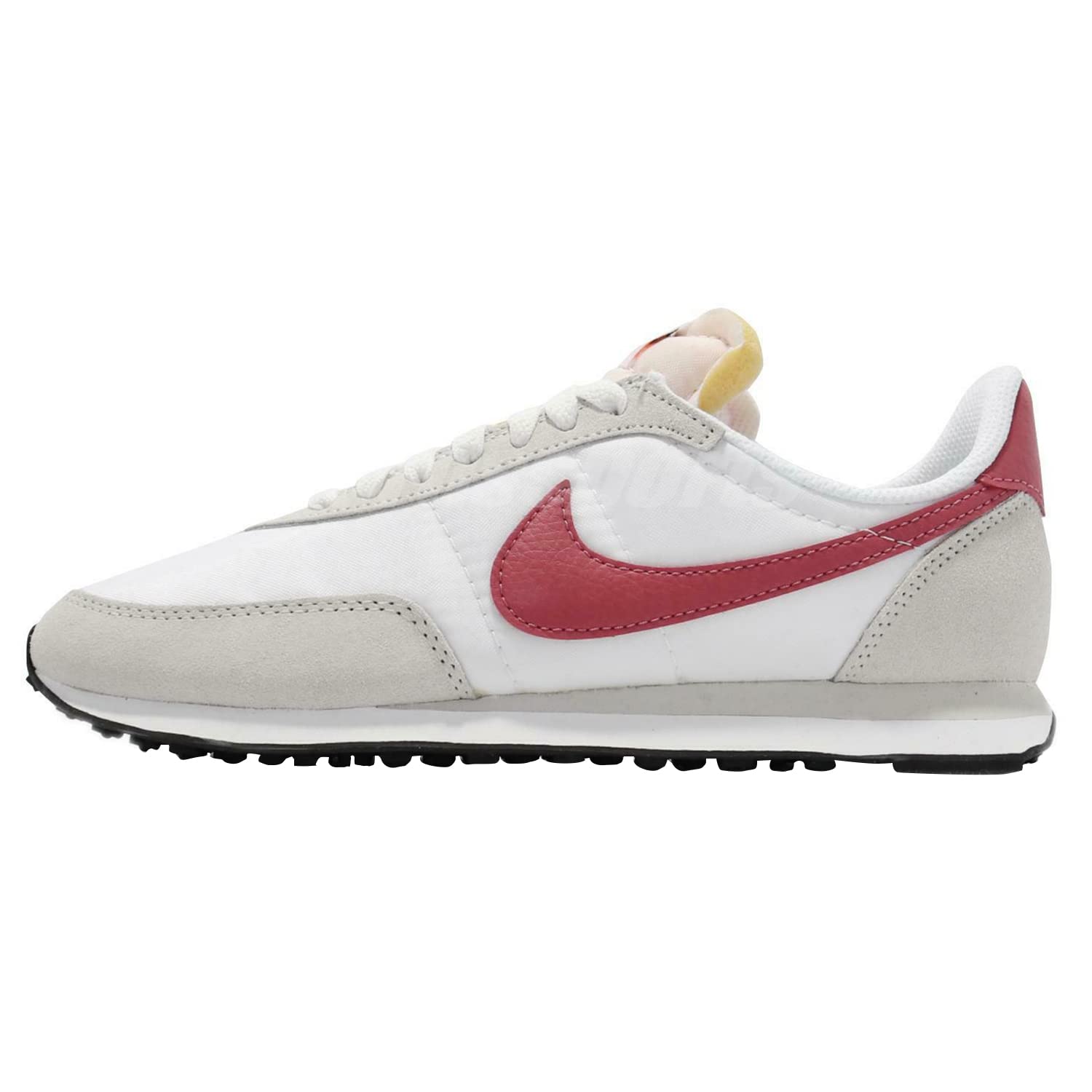 Nike Women's Waffle Trainer 2 Running Shoes - Black/White/Sail-Total Orange (DA8291 002) | Lightweight Comfortable Sneakers for Women | Perfect for Jogging, Gym Workouts & Casual Wear