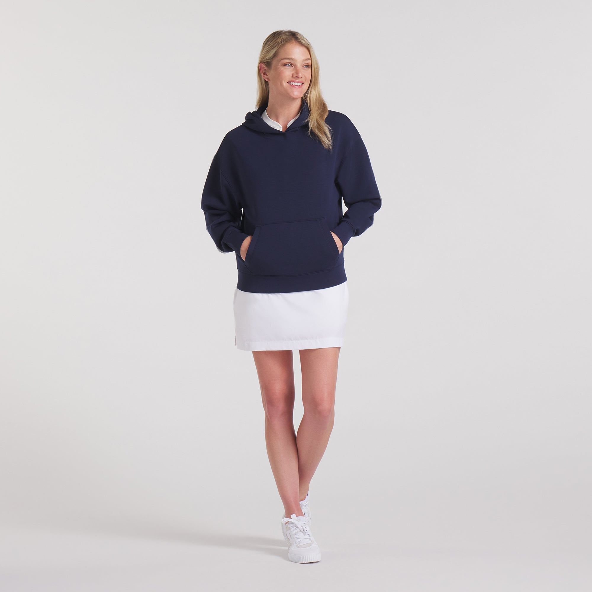 Women's CLOUDSPUN Fleece Golf Hoodie - Soft & Lightweight Pullover for Women - Perfect for Golf, Running & Outdoor Activities