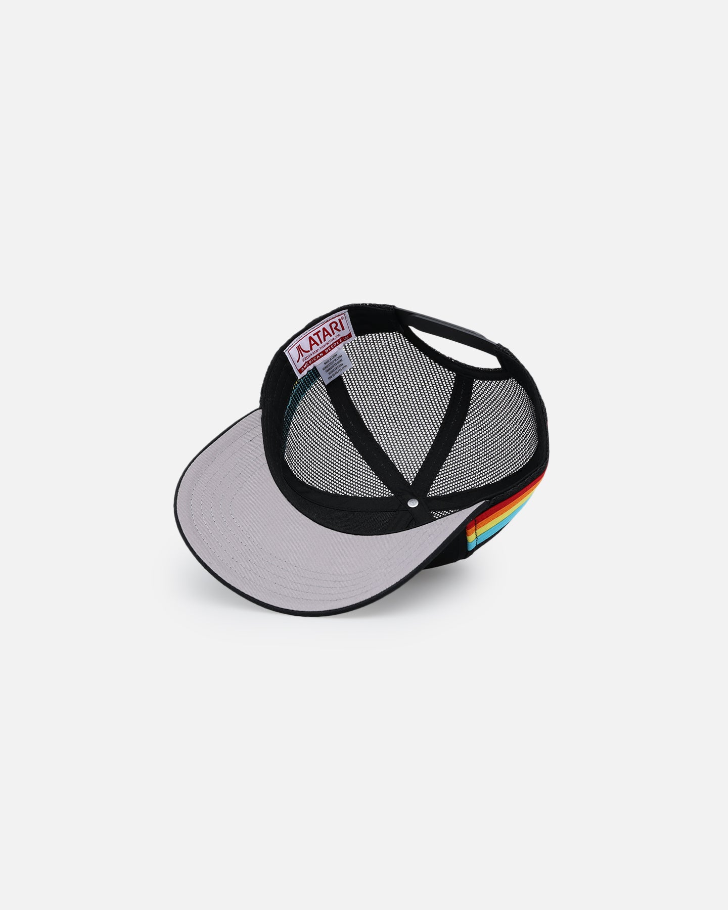 American Needle Hotfoot Trucker Snapback Cap - Black Adjustable Hat for Men & Women | Perfect for Casual Wear, Sports, and Outdoor Activities