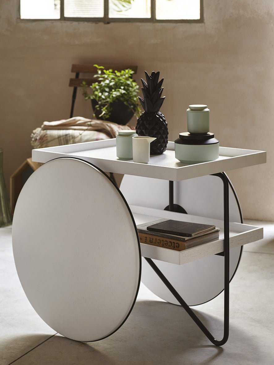Casamania Chariot Cart - Stylish and Functional Rolling Cart for Home, Office, or Kitchen Use | Perfect for Storage, Organization, and Mobility
