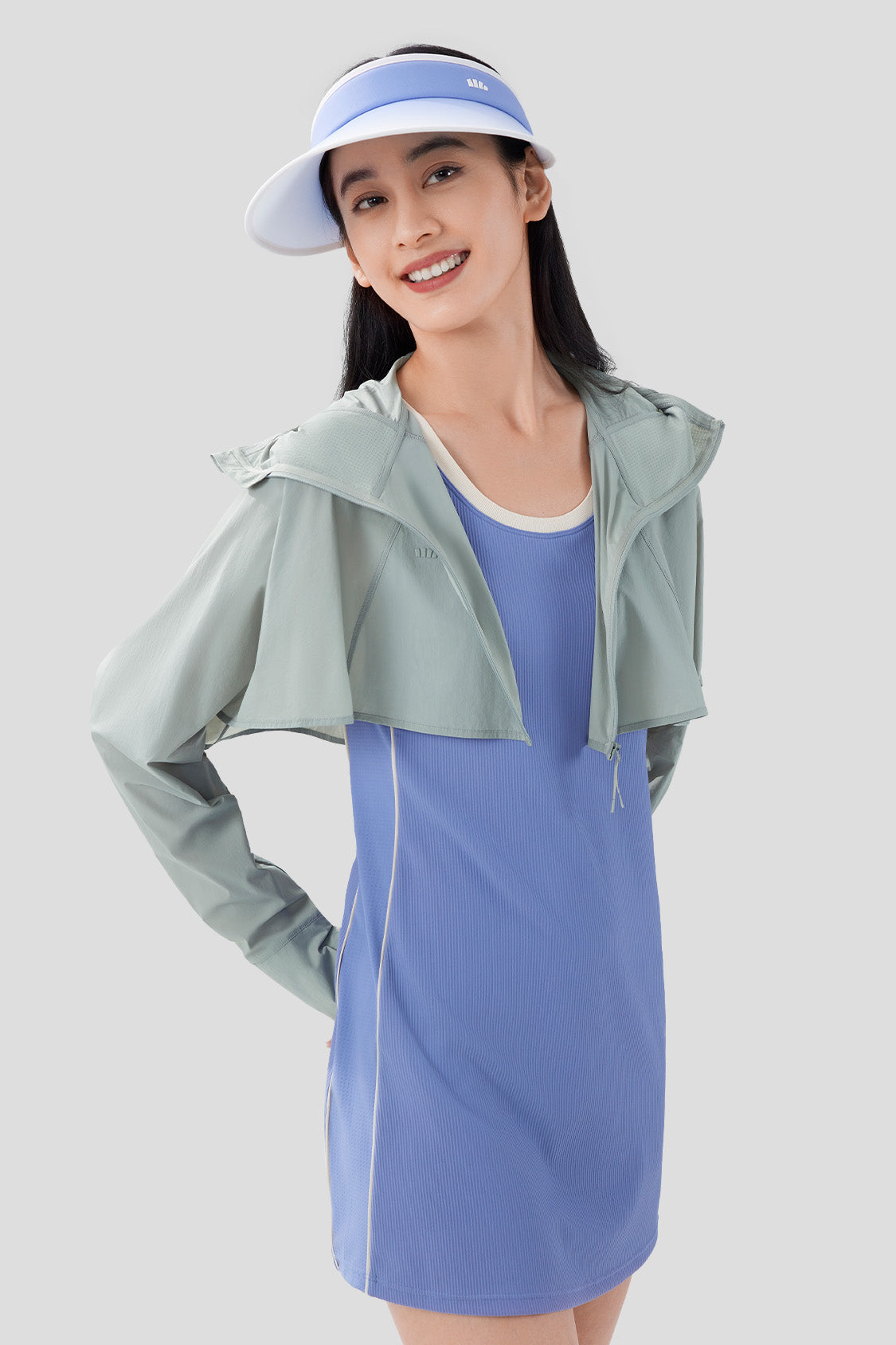 Airyace Ultralight UPF50+ Sun Protection Shrug - Lightweight UV Protective Cover Up for Women, Perfect for Beach, Pool & Outdoor Activities
