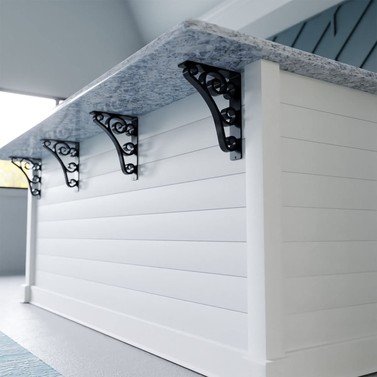 Ekena Millwork BKTM02X10X12TTN 2