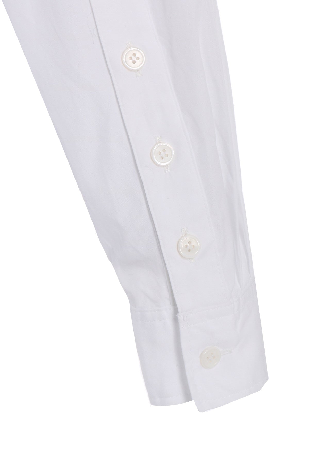 Premium Cotton Broadcloth Button-Down Shirt with Multi-Button Sleeves & Stand Collar - Perfect for Business Casual, Office Wear & Smart Outfits