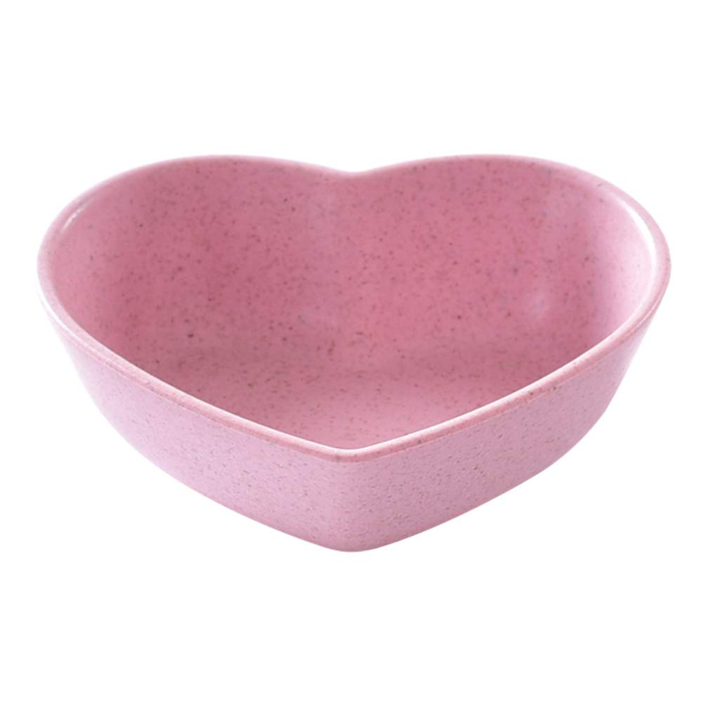 **Cabilock 4-Piece Chocolate Shoe Mold Dish Set - Heart-Shaped Skillet, Seasoning Bowls, Appetizer Plates & Sauce Dishes - Eco-Friendly Wheat Straw Material for Baking, Snacks & Party Serving**    *(Perfect for Chocolate Making, Candy Display, Small Appetizers, Sauce Dipping, and Stylish Kitchen Decor)*