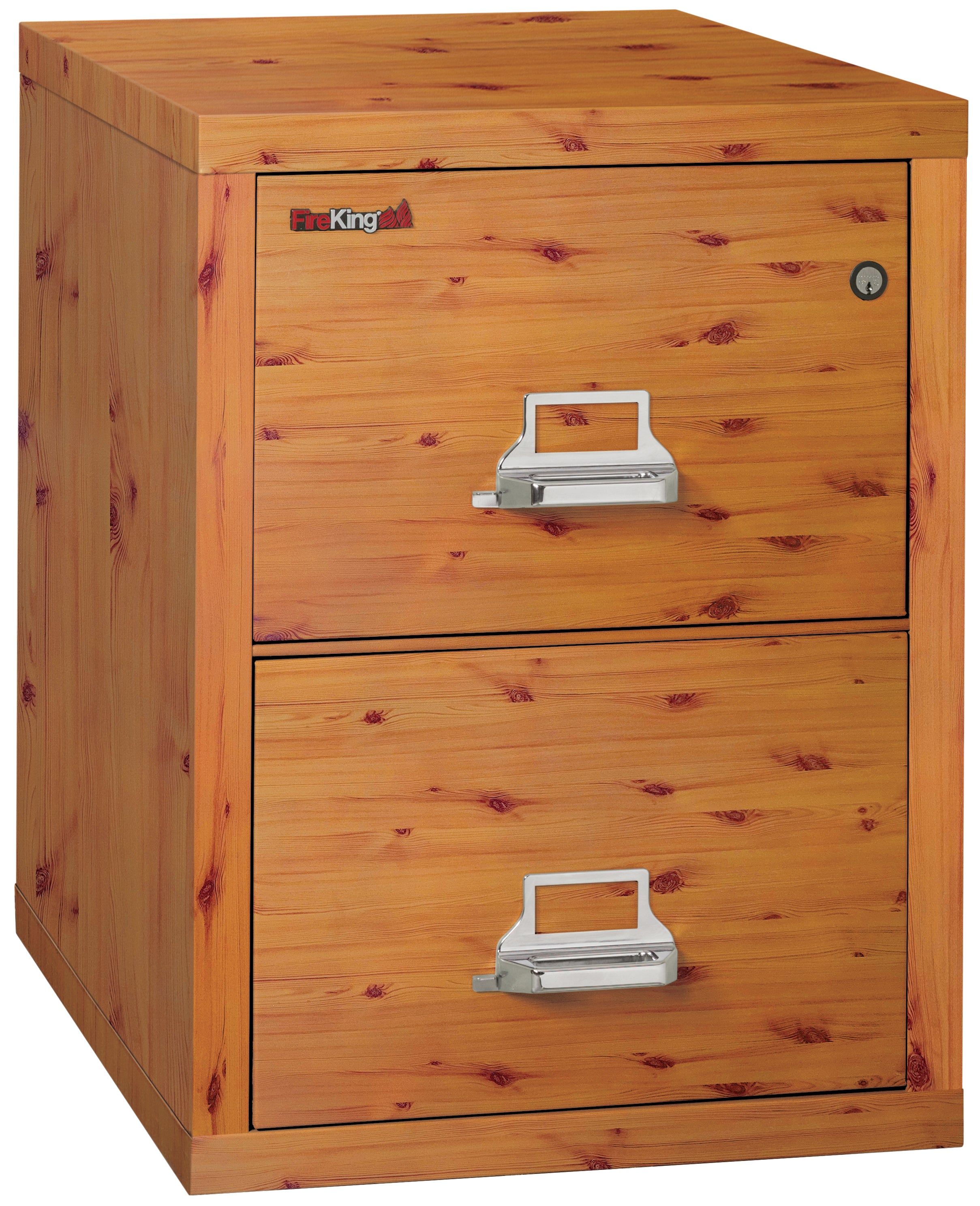 FireKing 2131C Premium 2-Drawer Fireproof Legal File Cabinet - Secure Document Storage for Office & Home Use