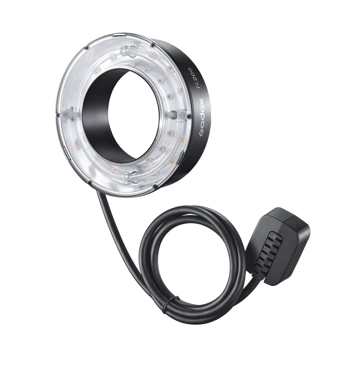 Godox R200 Ring Flash Head for AD200 & AD200Pro - Professional Ring Light for Portrait & Macro Photography - Perfect for Studio, Fashion, and Product Photography