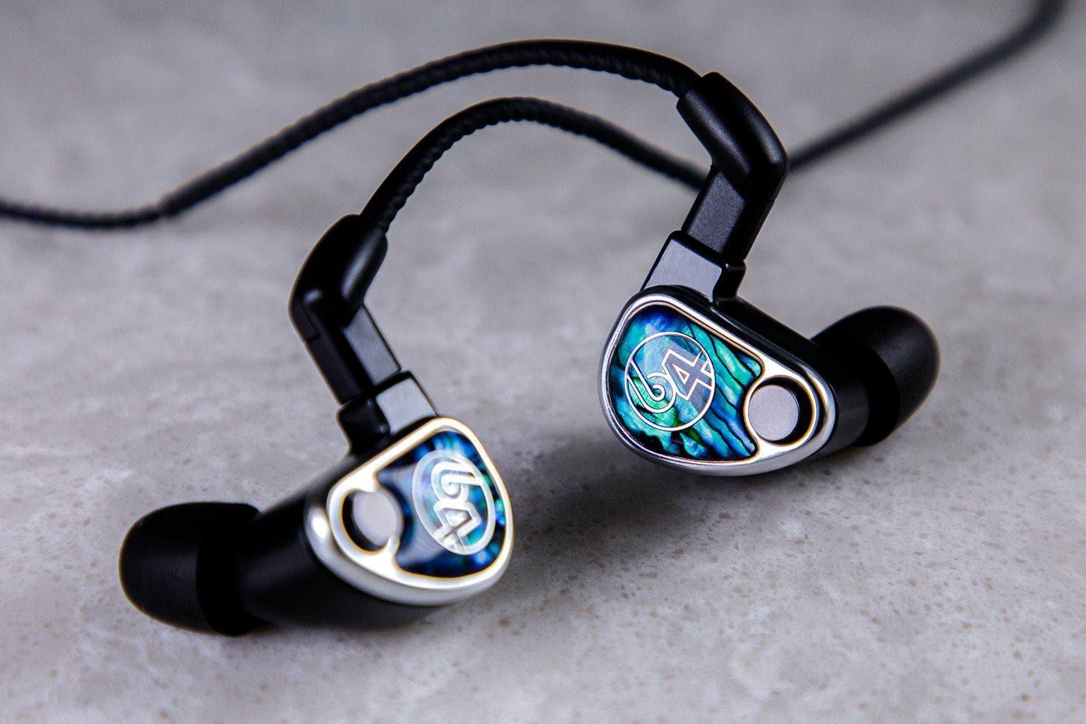 64 Audio Nio Premium In-Ear Monitors with tia Driver - High-Fidelity Sound for Audiophiles, Musicians & Studio Use