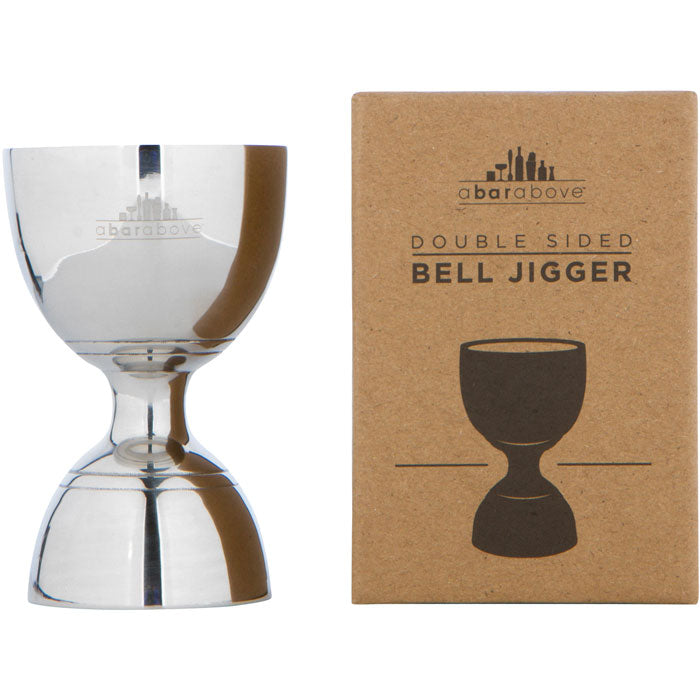 Premium Stainless Steel Cocktail Jigger - 1oz & 2oz Dual-Sided Measuring Cup for Bartenders, Home Bars & Mixology - Perfect for Crafting Martinis, Margaritas & Cocktails