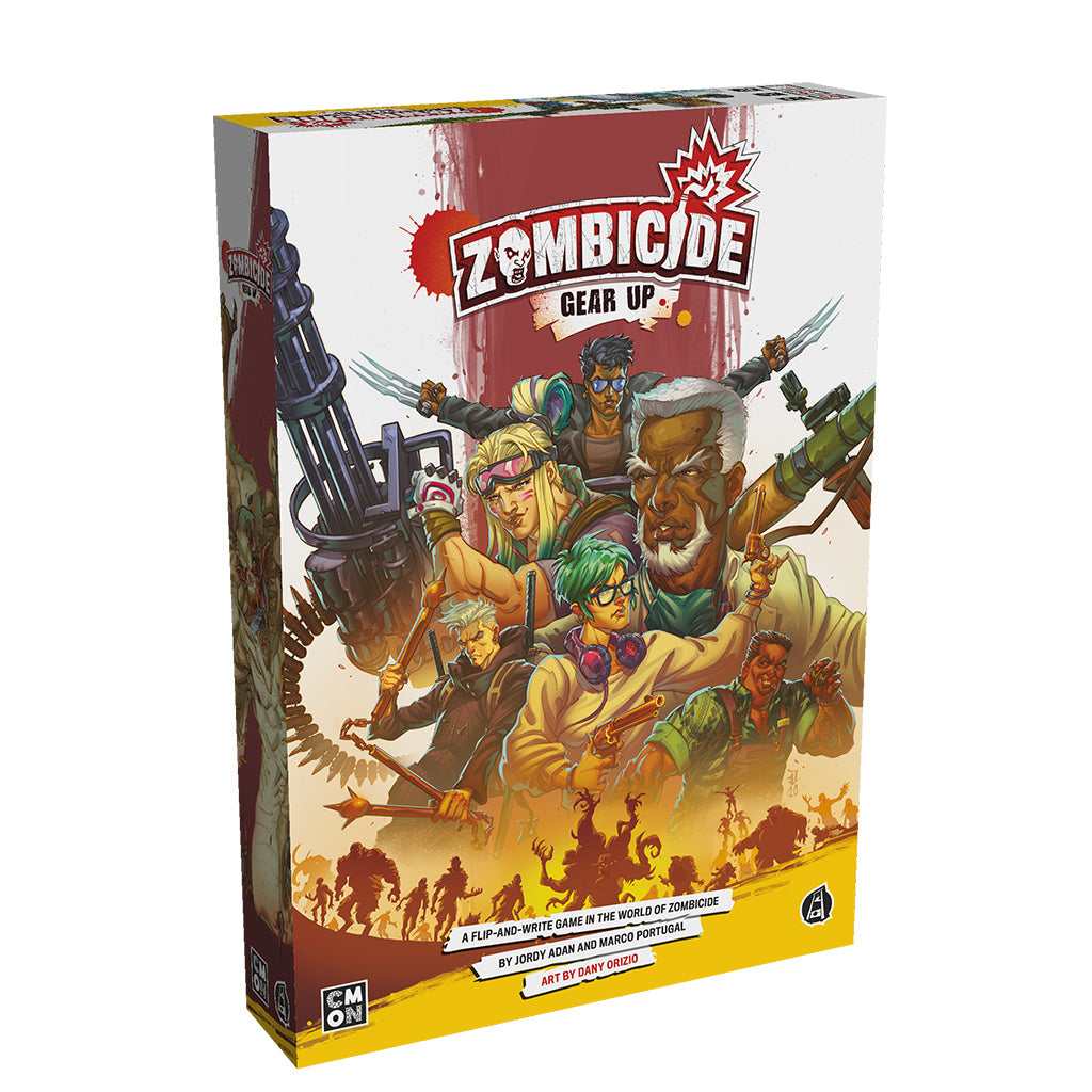 Zombicide: Gear Up - Ultimate Zombie Survival Board Game for Adults & Teens - Perfect for Game Nights & Halloween Parties