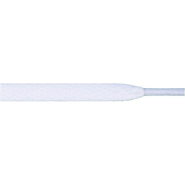 12 Pair Pack White Athletic Flat 5/16 Shoelaces - Durable Replacement Laces for Running Shoes, Sneakers & Casual Footwear
