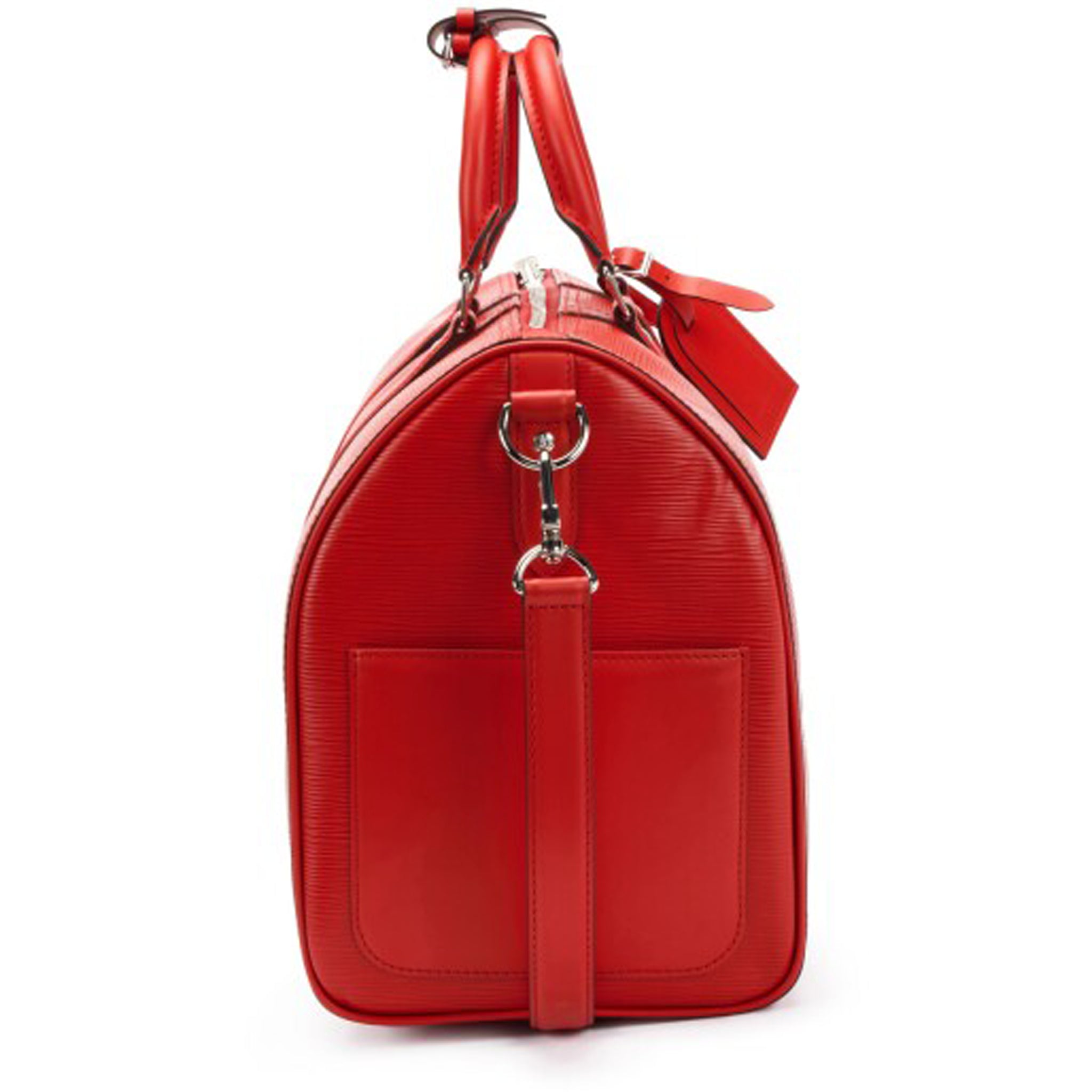 Supreme x Louis Vuitton Keepall Bandouliere 45 Travel Duffle Bag - Luxury Designer Weekender for Men & Women - Perfect for Travel, Gym, and Business Trips