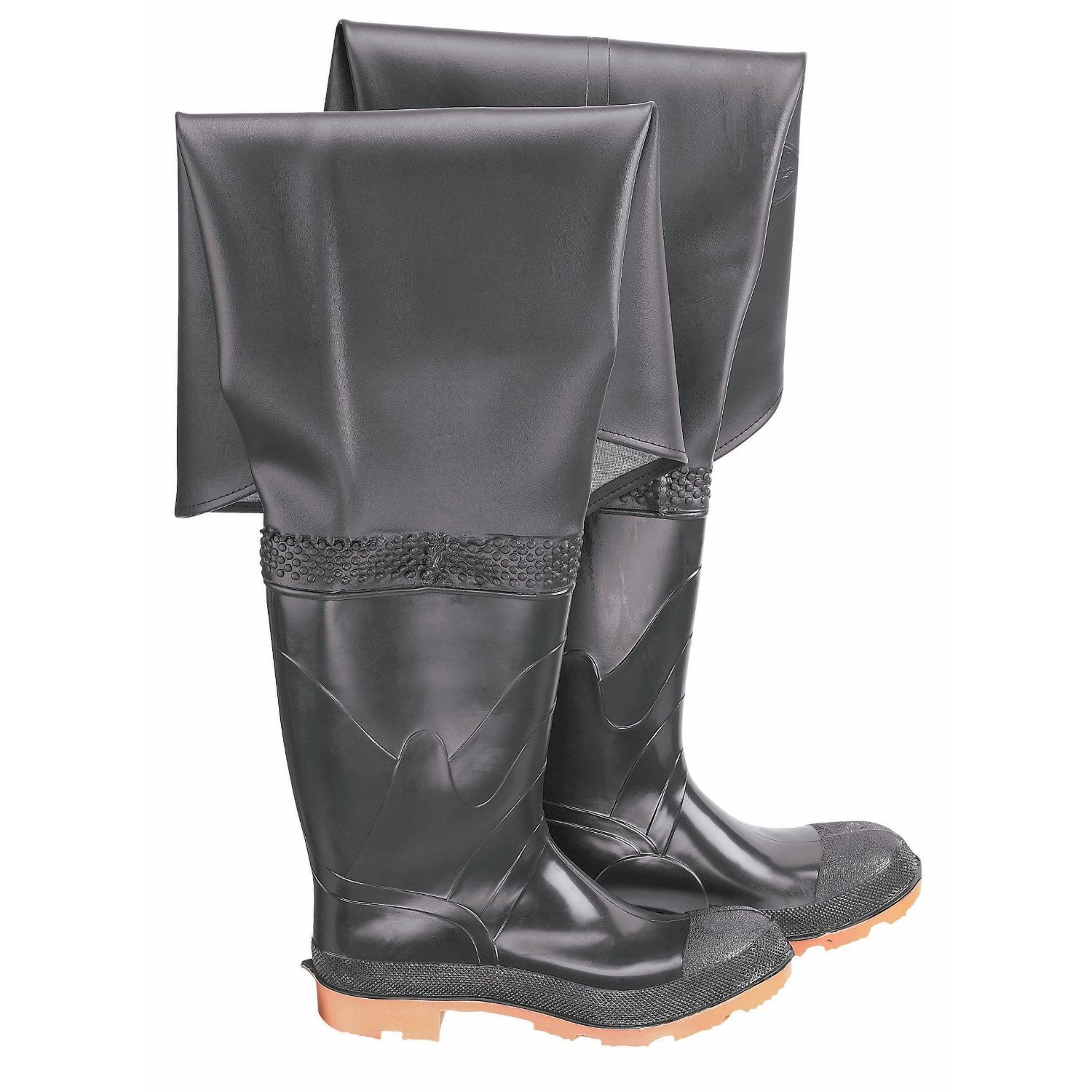 Dunlop 86049 Storm King Steel Toe Waterproof Work Boots - Heavy Duty Safety Boots for Construction, Fishing & Outdoor Work