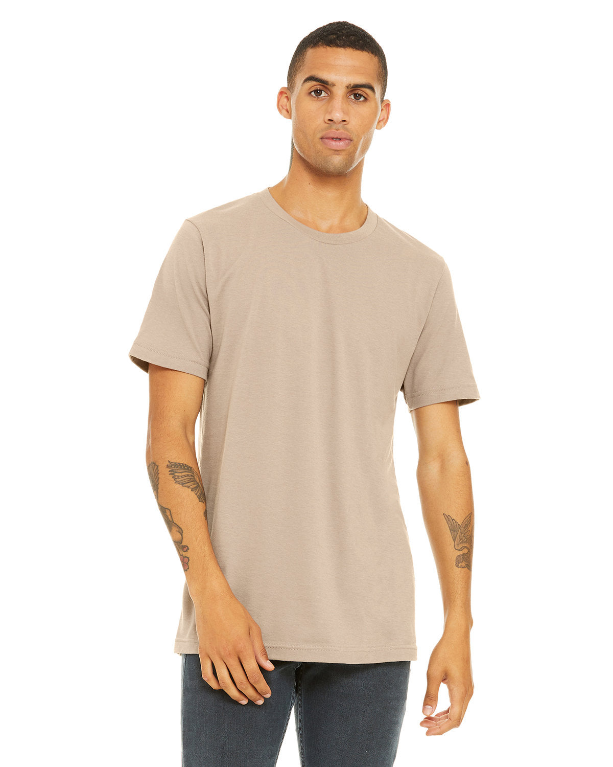 Bella + Canvas 3001C Unisex Jersey Short Sleeve T-Shirt - Soft Cotton Tee for Men & Women - Perfect for Casual Wear, Screen Printing & Everyday Outfits