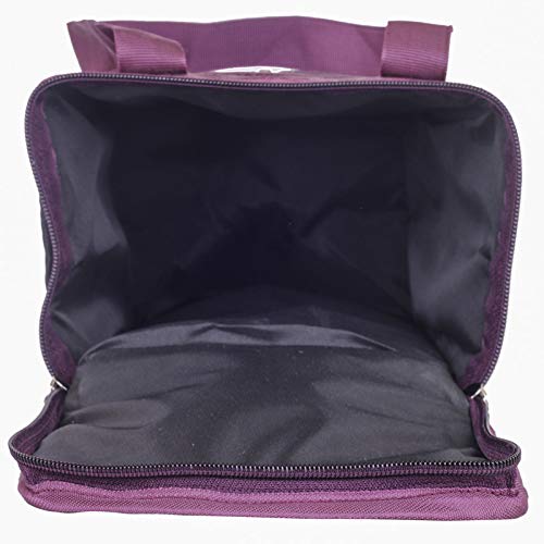 RB Suffer Insulated Lunch Bag - Smooth Zipper & Lightweight Lunch Box for Men, Women & Kids (Matte Purple) | Perfect for Work, School, Picnics & Outdoor Activities