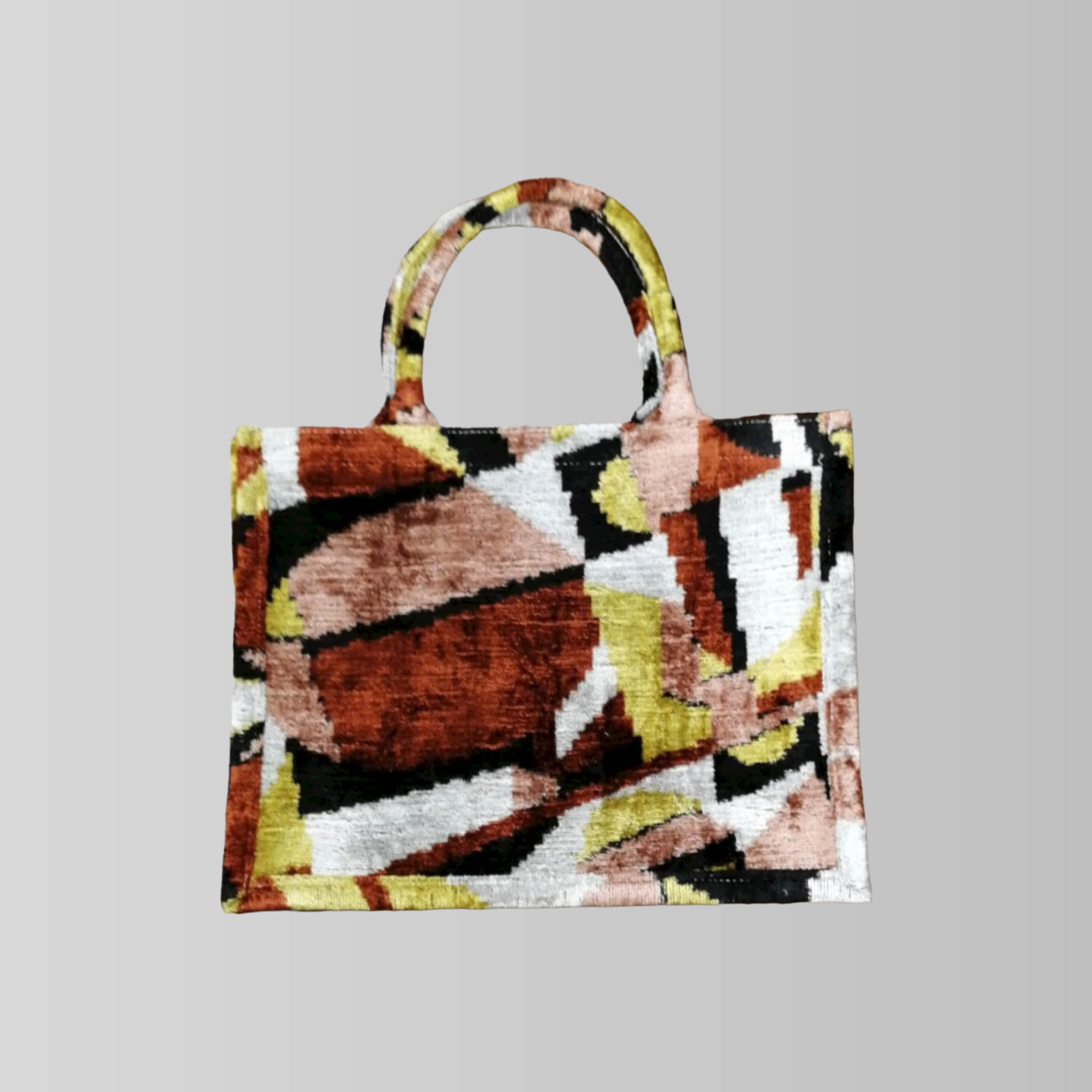 Stylish Ikat Print Tote Bag - Catania Collection | Durable & Fashionable Handbag for Women | Perfect for Shopping, Beach, Work & Travel