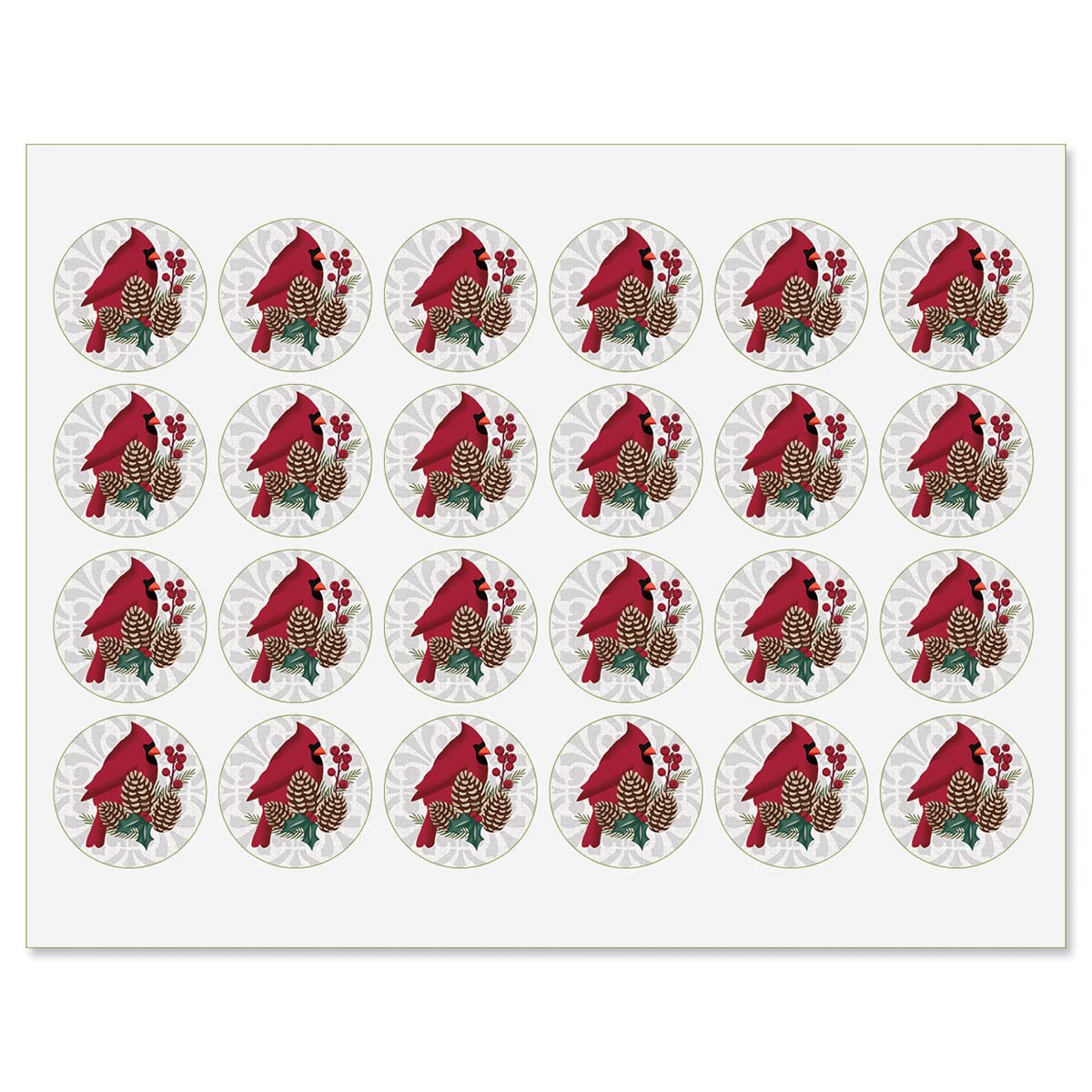 Personalized Christmas Cards Set of 24 - Colorful Holiday Greeting Cards with Warm Wishes, White Envelopes & Matching Seals | Perfect for Family, Friends & Office Gift Exchanges