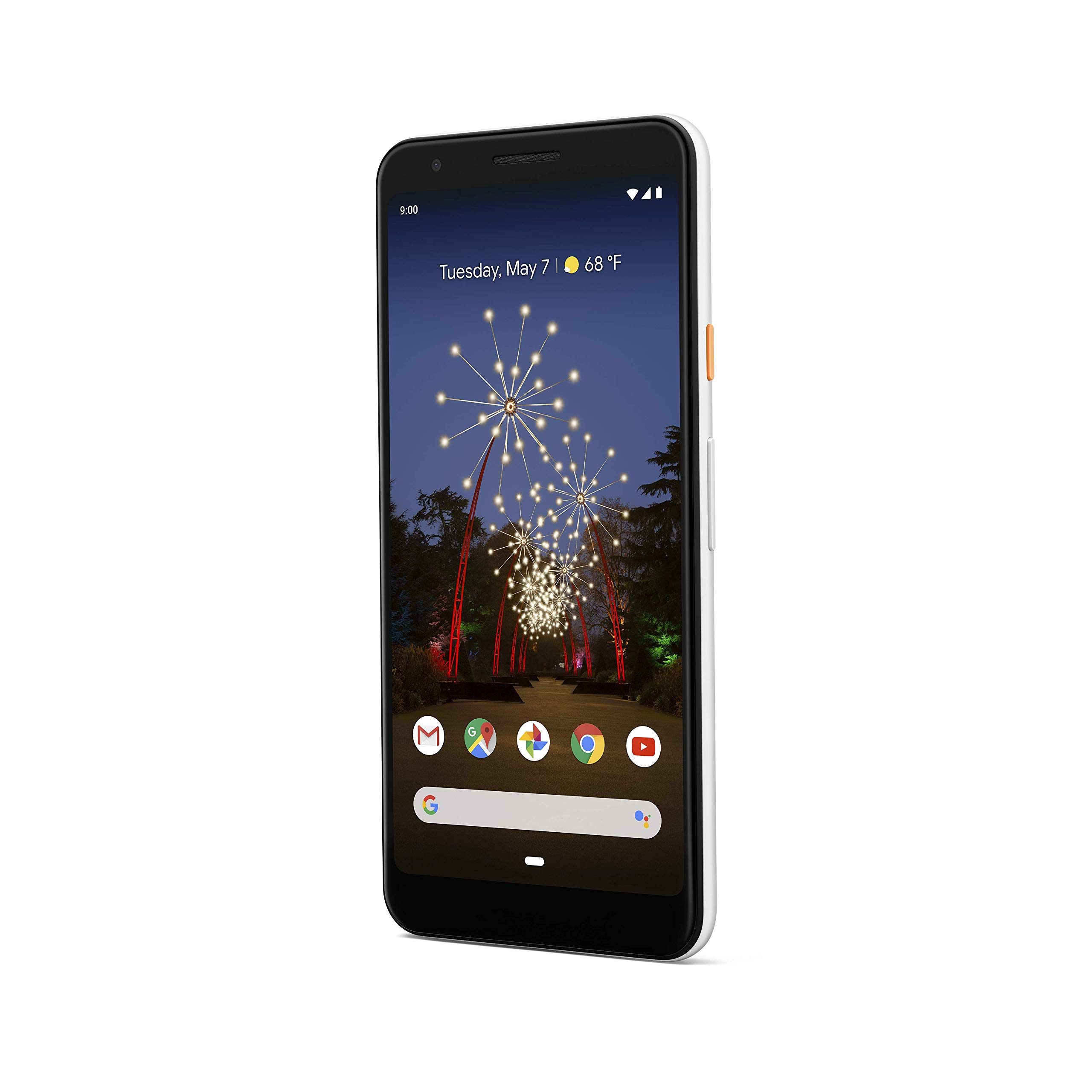 Google Pixel 3a Unlocked Smartphone - 64GB Storage, Clearly White - Perfect for Travel Photography & Everyday Use