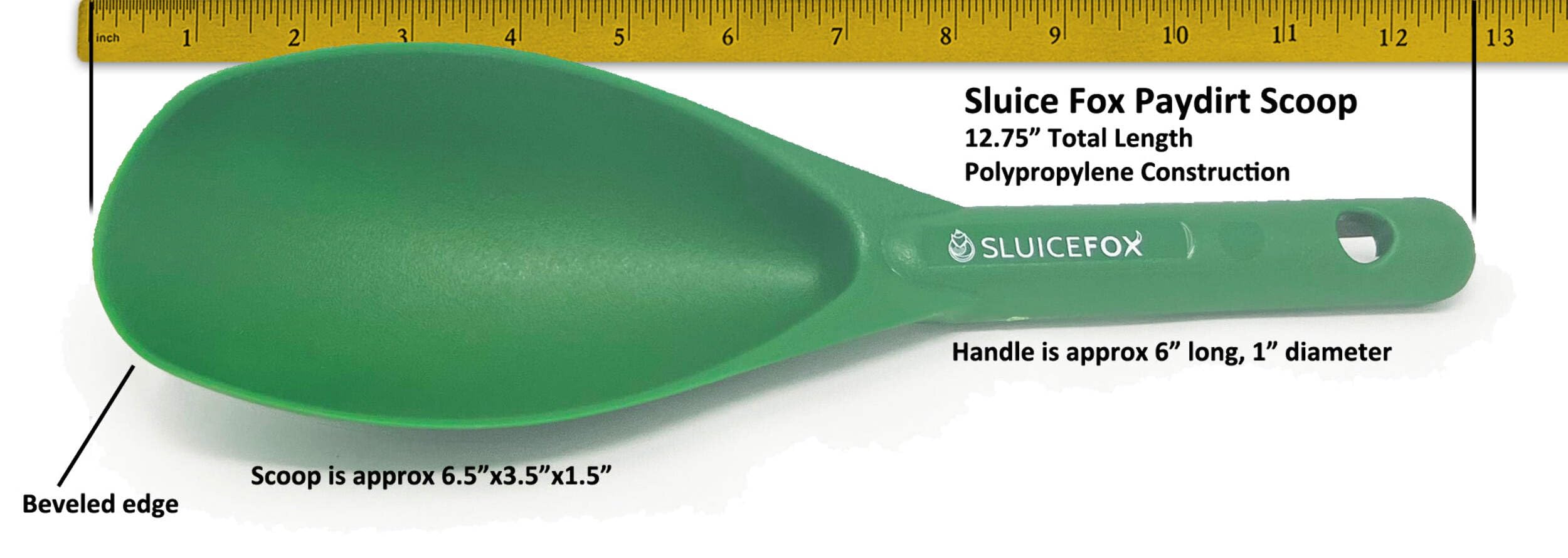 **Sluice Fox Gold Panning Kit for Beginners - 3 Size Gold Pans with Dual Riffles, Pay Dirt Sand Scoop - Complete Prospecting Starter Set for Kids & Adults - Perfect for Outdoor Adventures & Treasure Hunting**