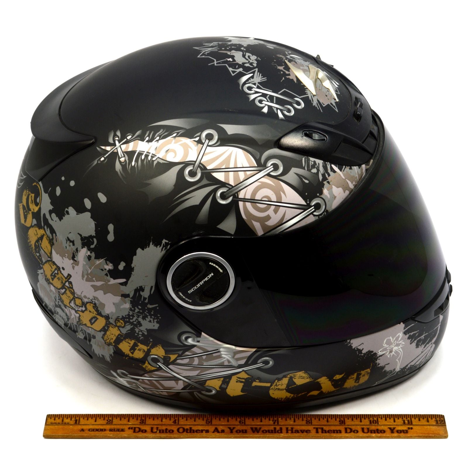 Scorpion EXO-400 Full Face Motorcycle Helmet - Small Size with Free Storage Bag | Lightly Used | Perfect for Street Riding & Racing