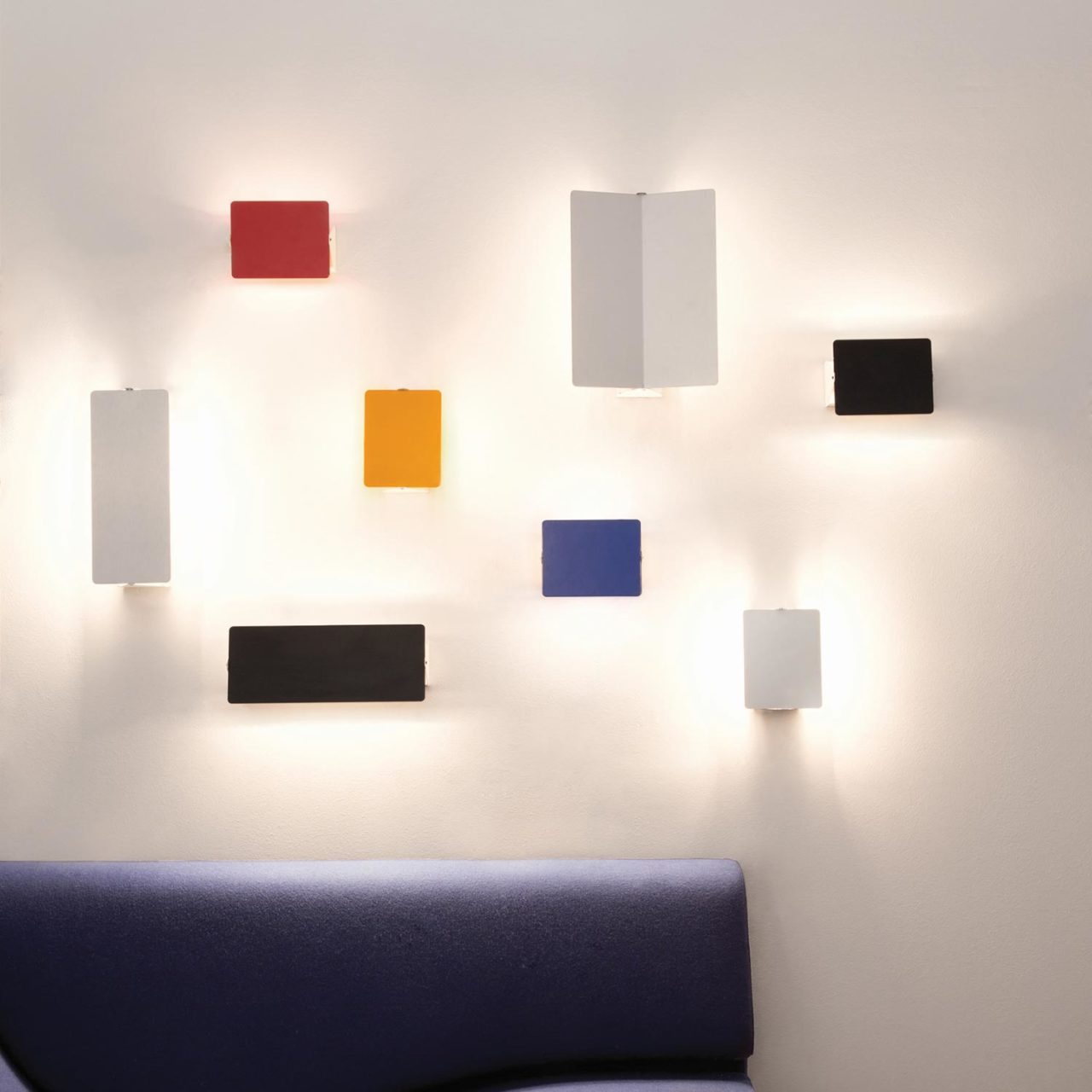 Double Swing Arm Wall Lamp with Pivoting Shade - Modern Adjustable Sconce for Bedroom, Living Room & Hallway Lighting