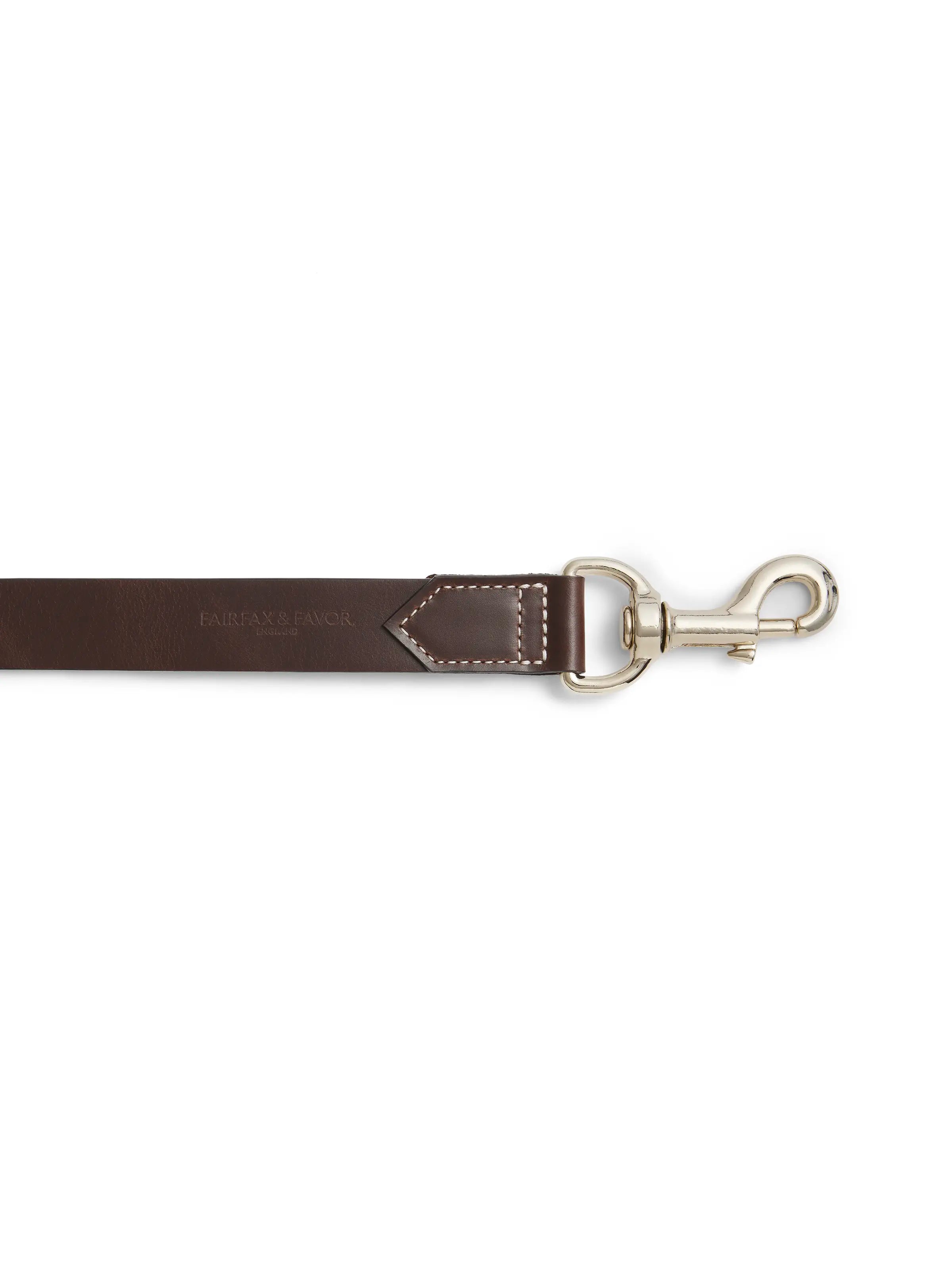 Premium Tan Leather Dog Leash - Rockingham Signature Collection - Durable & Stylish for Walking, Training & Outdoor Adventures