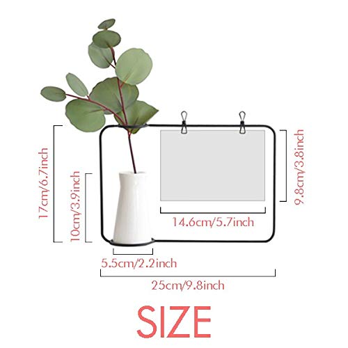 Electric Wave Ceramic Vase - Battery Operated Home Decor for Living Room