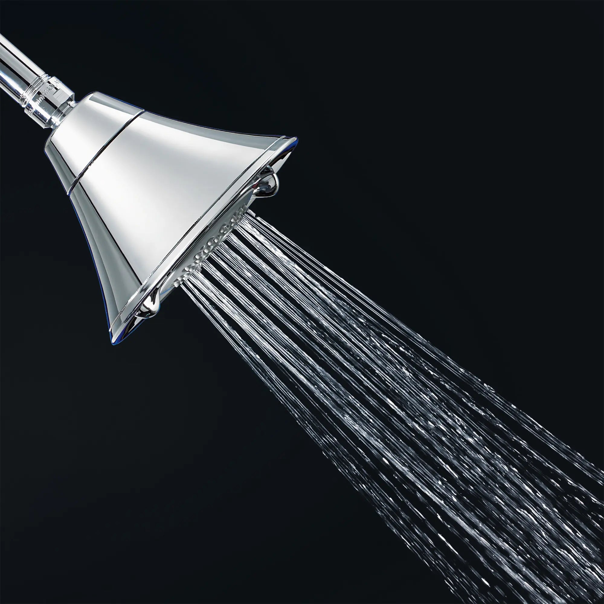 FloWise Transitional 2.0 GPM/7.6 LPM Water Saving Fixed Shower Head - High Efficiency Low Flow Showerhead for Eco-Friendly Bathroom & Sustainable Home Use