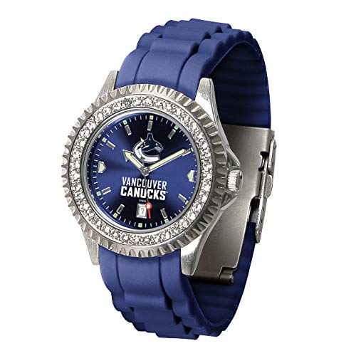 Vancouver Canucks Women's Watch - NHL Silicone Band for Sports Fans