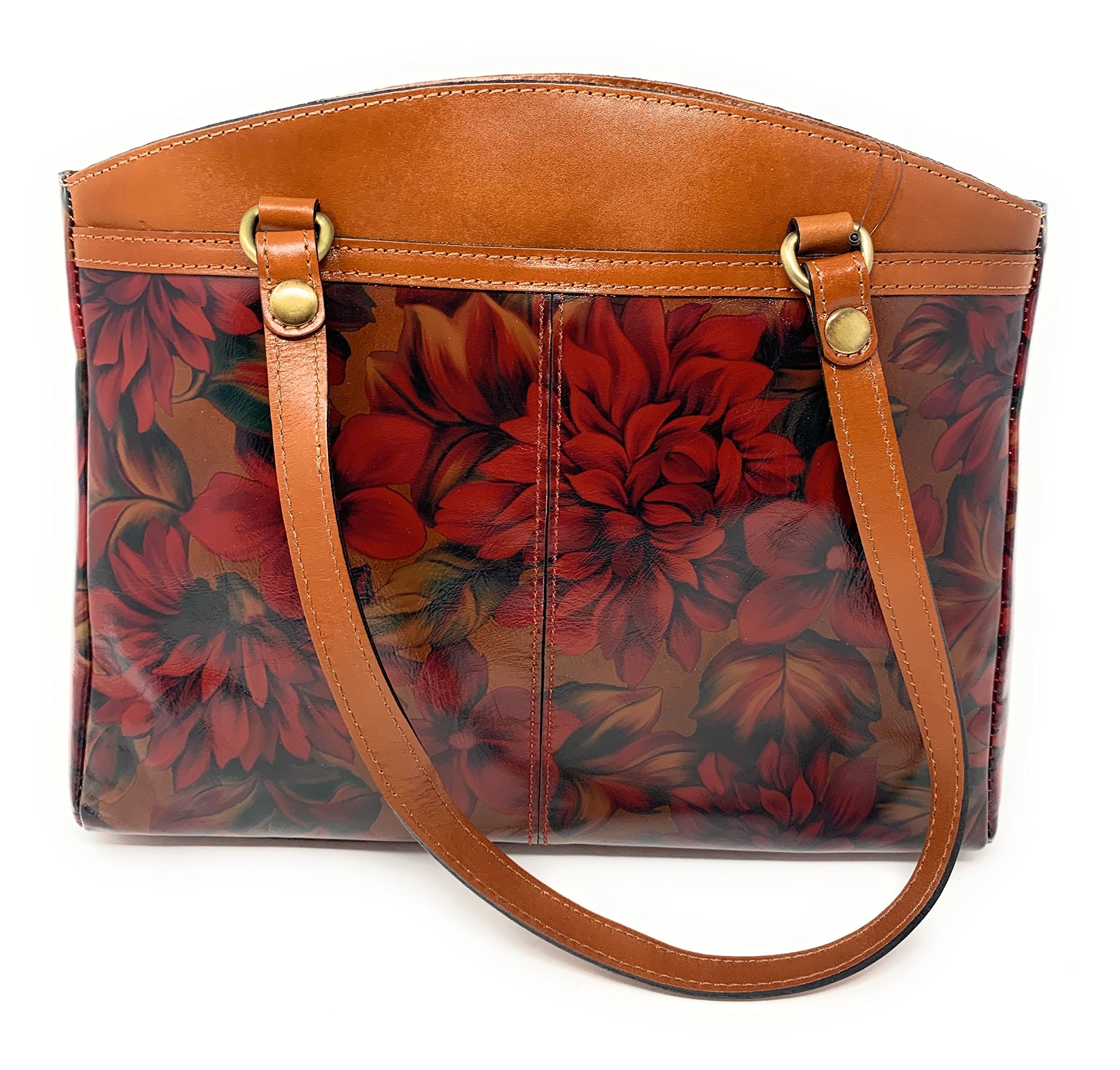 Patricia Nash Poppy Tote Bag - Stylish Leather Handbag for Women | Perfect for Work, Travel & Everyday Use