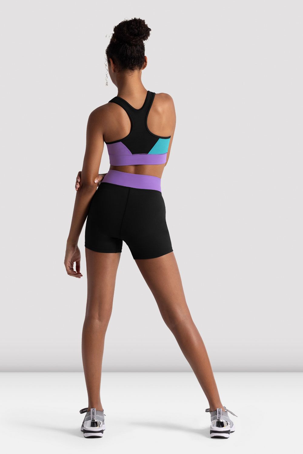 Girls Freestyle Racerback Crop Top - Breathable Workout Tank for Dance, Yoga & Gym - Trendy Athletic Wear for Teens & Kids