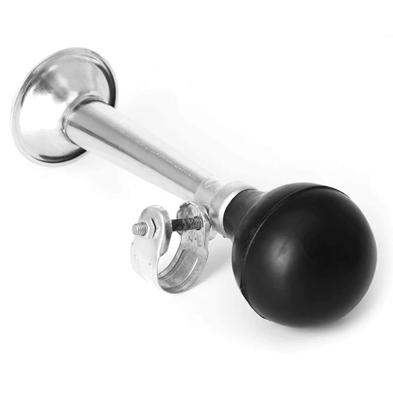 7 Inch Bike Metal Air Horn - Loud Bicycle Bell with Rubber Squeeze Grip | Durable Bike Accessory for Kids Bikes, Vehicles & Golf Carts | Perfect for Safety Warning, Cycling Commutes & Outdoor Adventures
