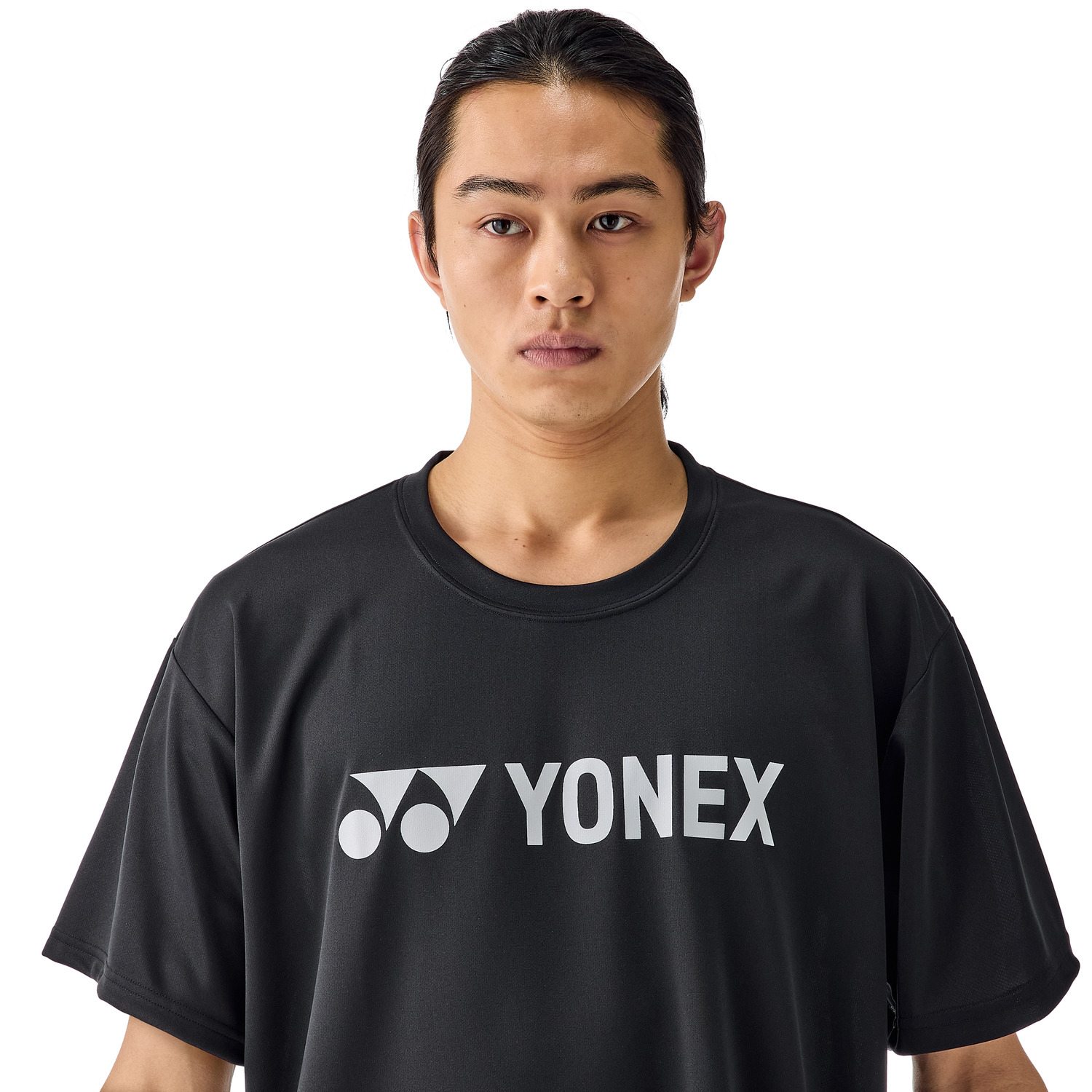 Yonex Badminton & Tennis Sports Shirt 16791Y - Premium Japanese-Made Unisex Athletic Top (Black) | Perfect for Court Matches & Training Sessions