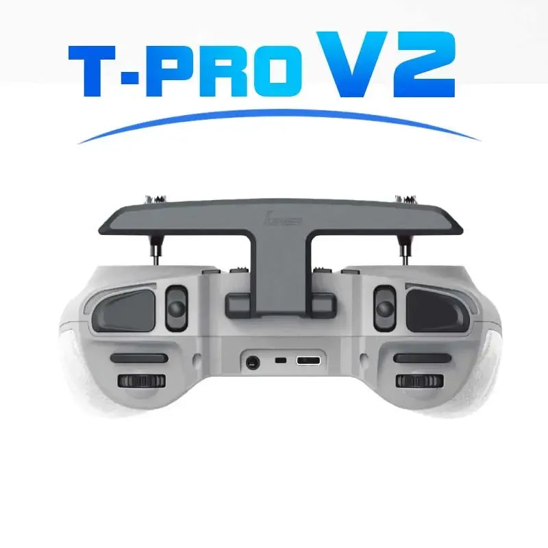Jumper T Pro V2 2.4GHz 16CH RC Transmitter with ELRS/JP4IN1 Multi-Protocol, OLED Screen & Hall Sensor Gimbals (Mode 2) - Perfect for FPV Drones, RC Planes & Quadcopters