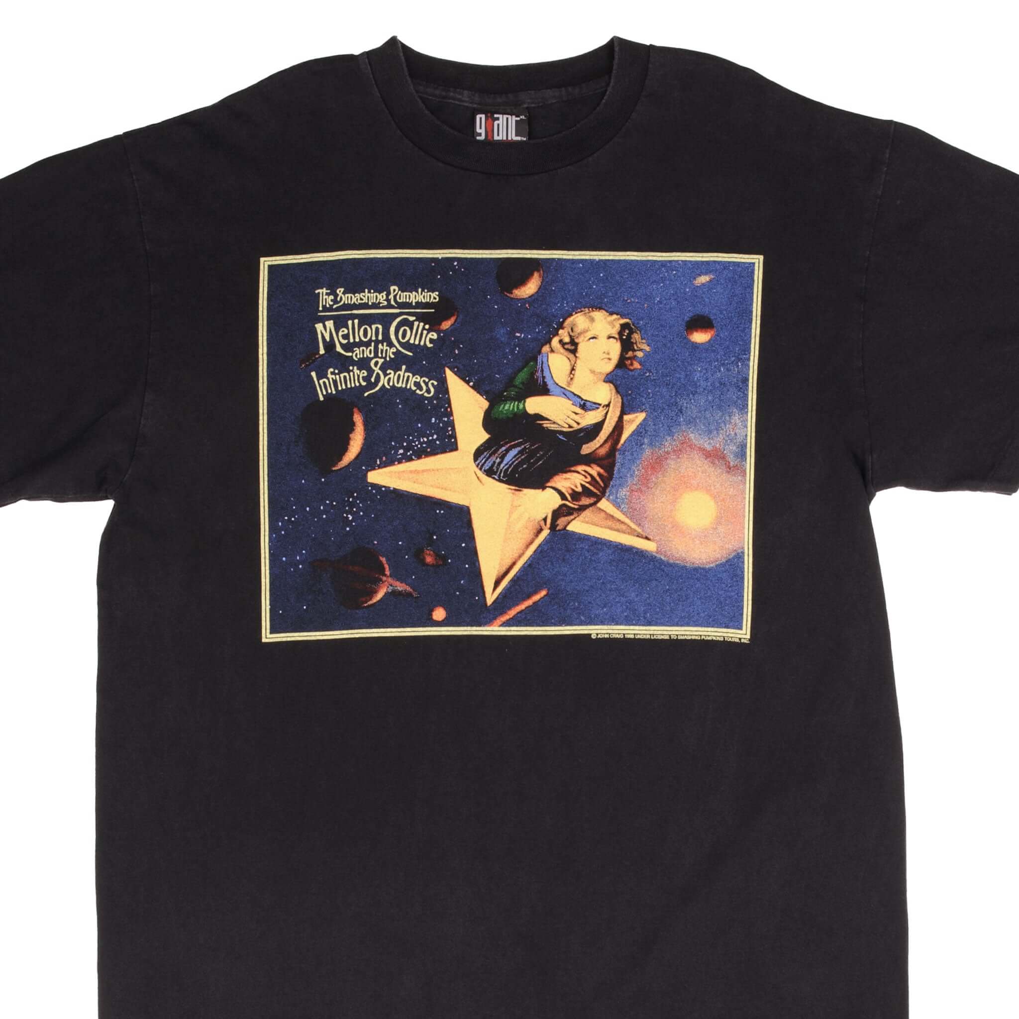 Vintage 1995 Smashing Pumpkins Infinite Sadness Tour T-Shirt XL - Made in USA - Perfect for Concerts, Music Festivals & 90s Retro Fashion