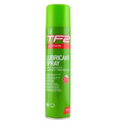 TF2 Teflon Lubricant Spray - High-Performance Dry Lubricant for Bicycle Chains, Locks, Hinges & More - Ideal for Home, Automotive & Industrial Use