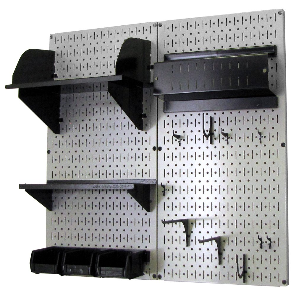 Wall Control Hobby Craft Pegboard Organizer Storage Kit - 32