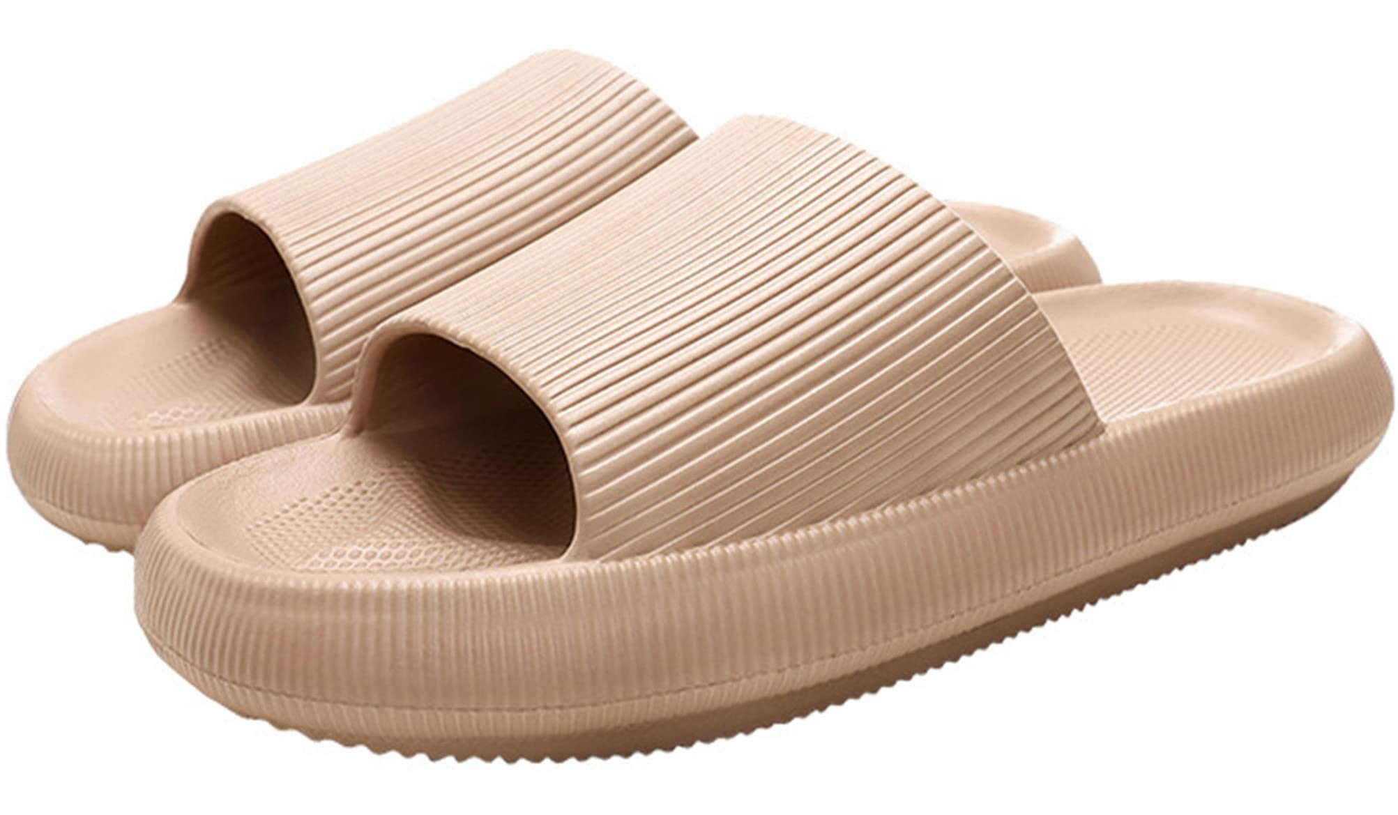 **Comfortable Summer Slippers for Men & Women - Breathable Shower Sandals, Bathroom & Beach Flip Flops - Perfect for Poolside, Spa, and Indoor Use**