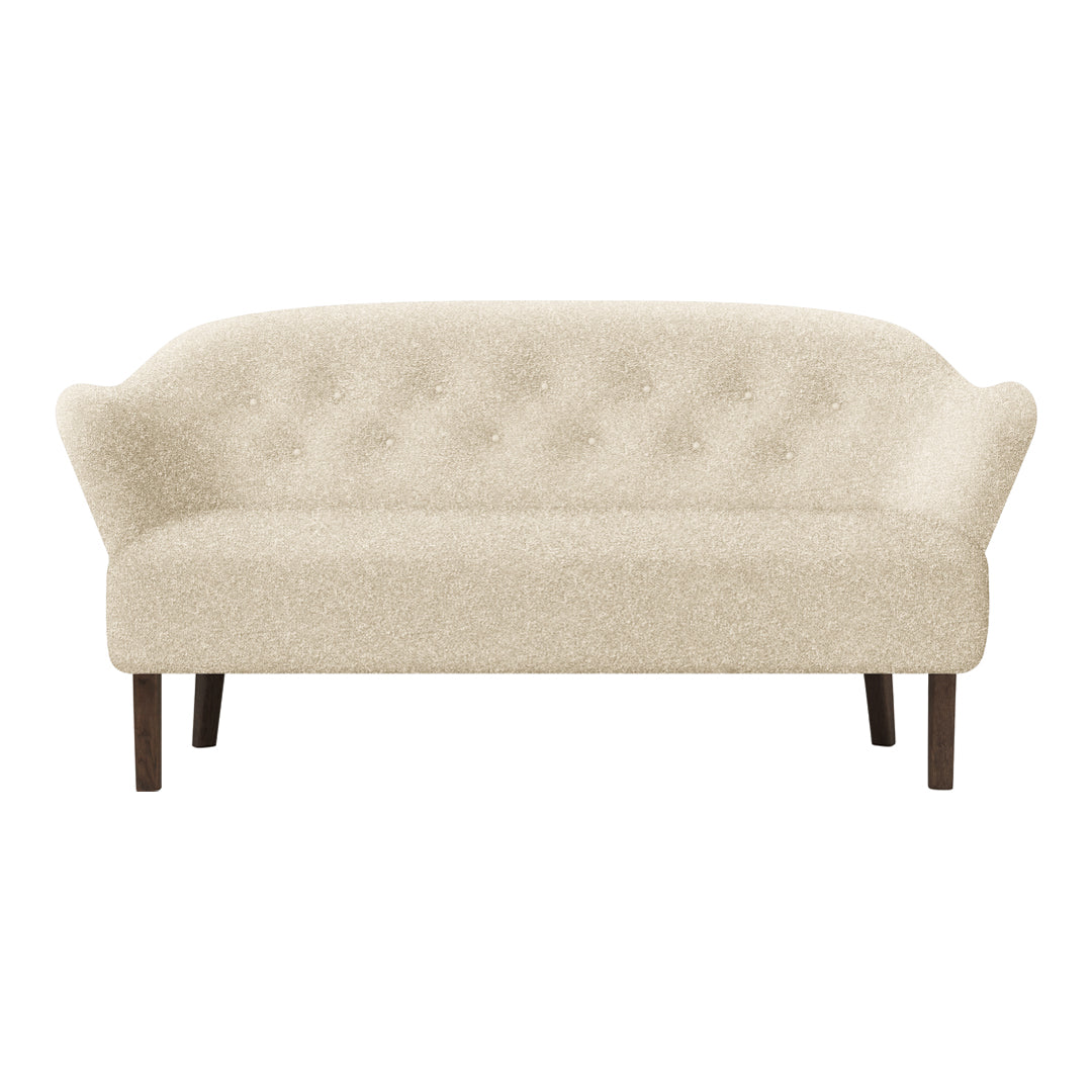 Ingeborg Fabric Sofa - Modern Textile Upholstered Couch for Living Room, Lounge & Home Decor
