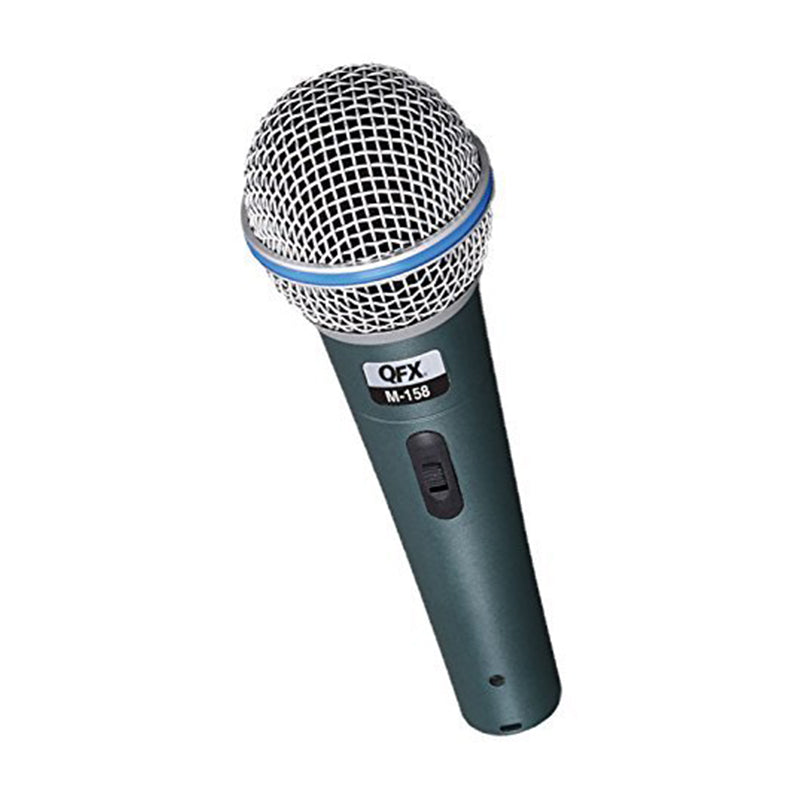 Qfx M158 - High-Quality Wireless Bluetooth Speaker with Rich Bass, Portable for Outdoor, Travel, and Home Use - Perfect for Parties, Beach, and Camping