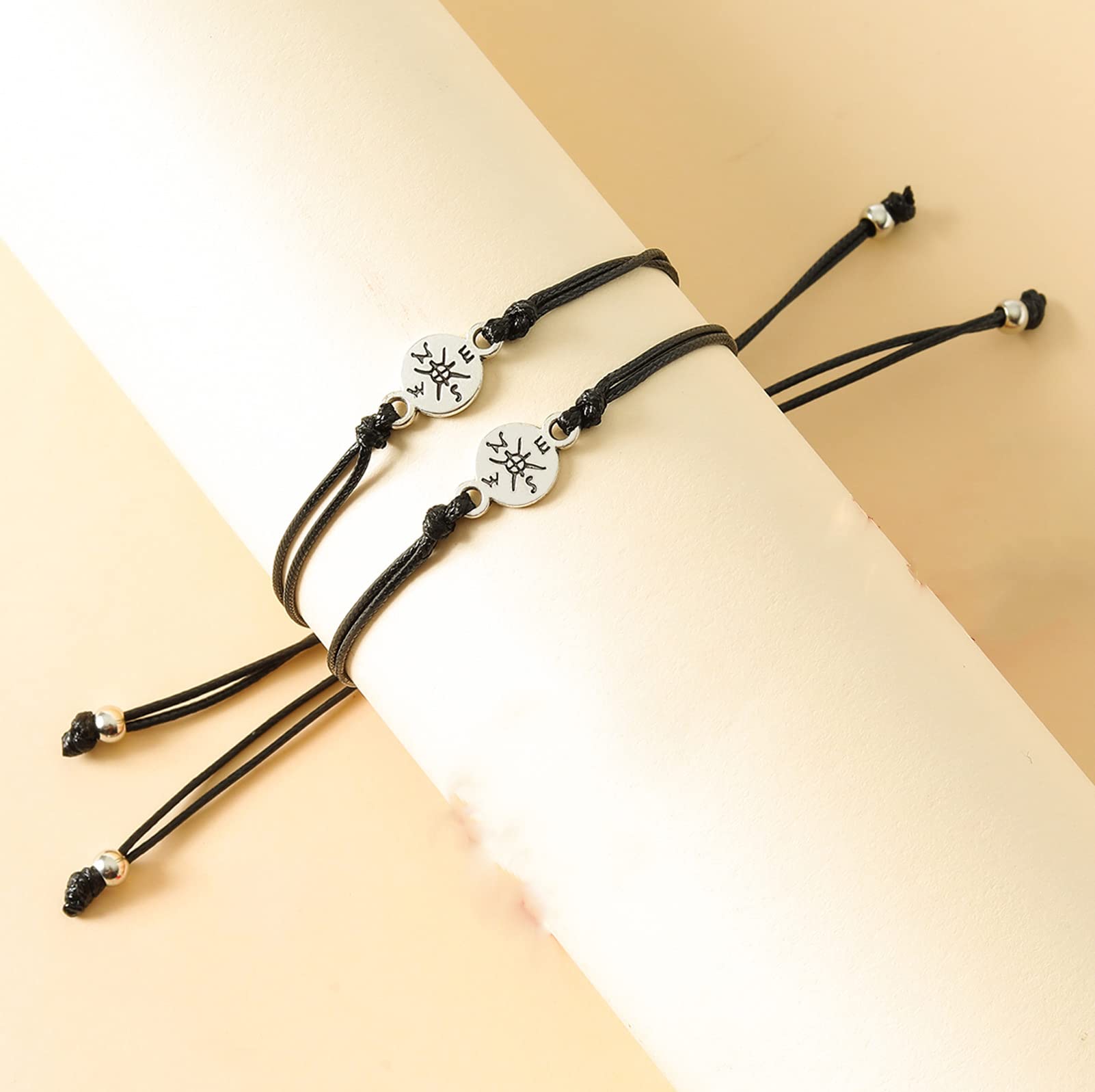 FUTIMELY Graduation Bracelet for Women & Men - Platinum Plated Compass Bracelet Gift for College & High School Seniors - Best Friend Daughter Graduation Present - Perfect for Commencement Ceremonies & Celebrations