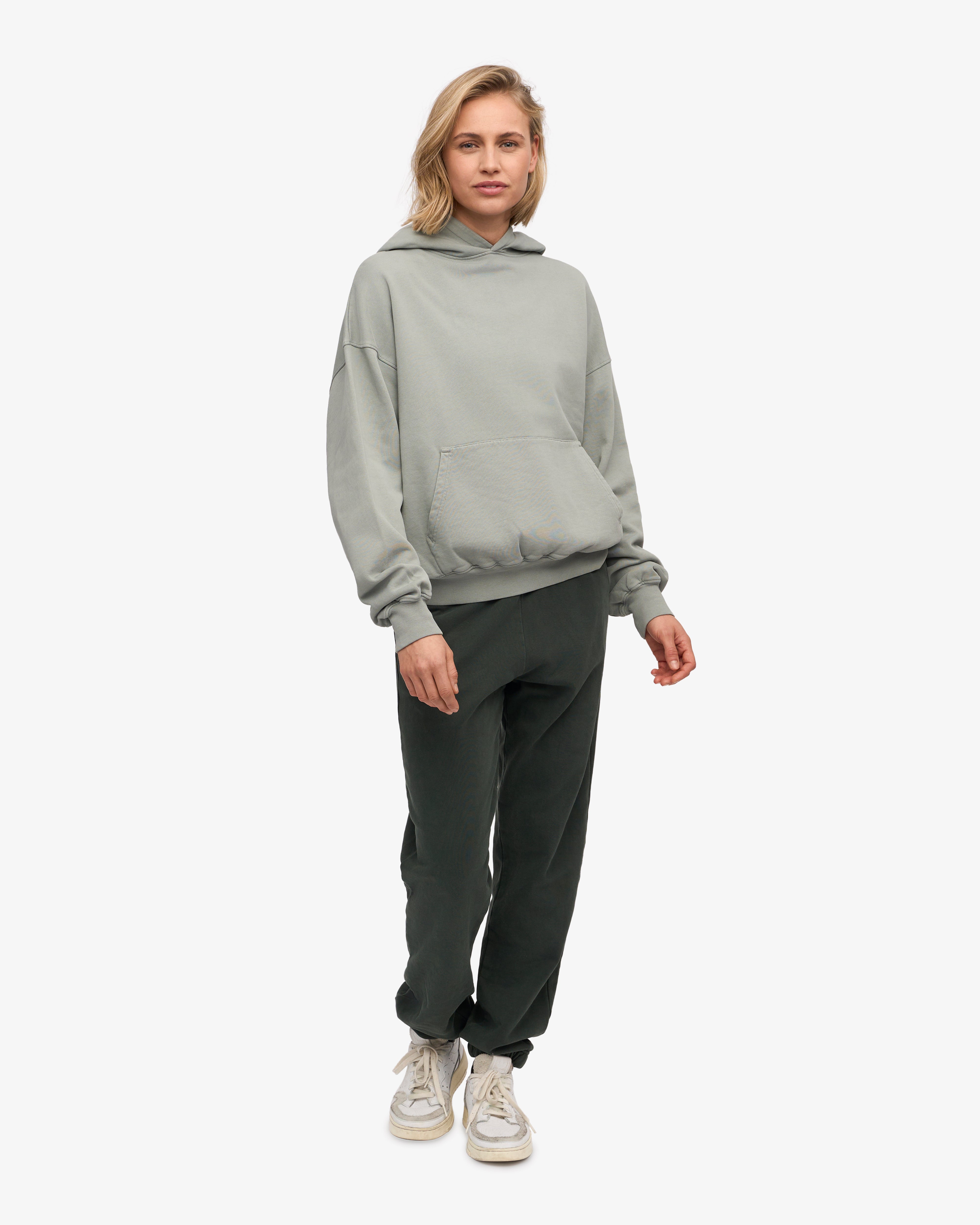 Organic Cotton Sweatpants for Women - Soft & Comfortable Lounge Pants in Midnight Forest Green - Perfect for Yoga, Running & Casual Wear