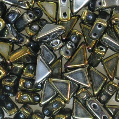 6mm Czech Tango Beads - Brown Iris Glass Beads (5.3g) for Jewelry Making, DIY Crafts, and Bracelet Designs - Perfect for Bohemian Style Accessories