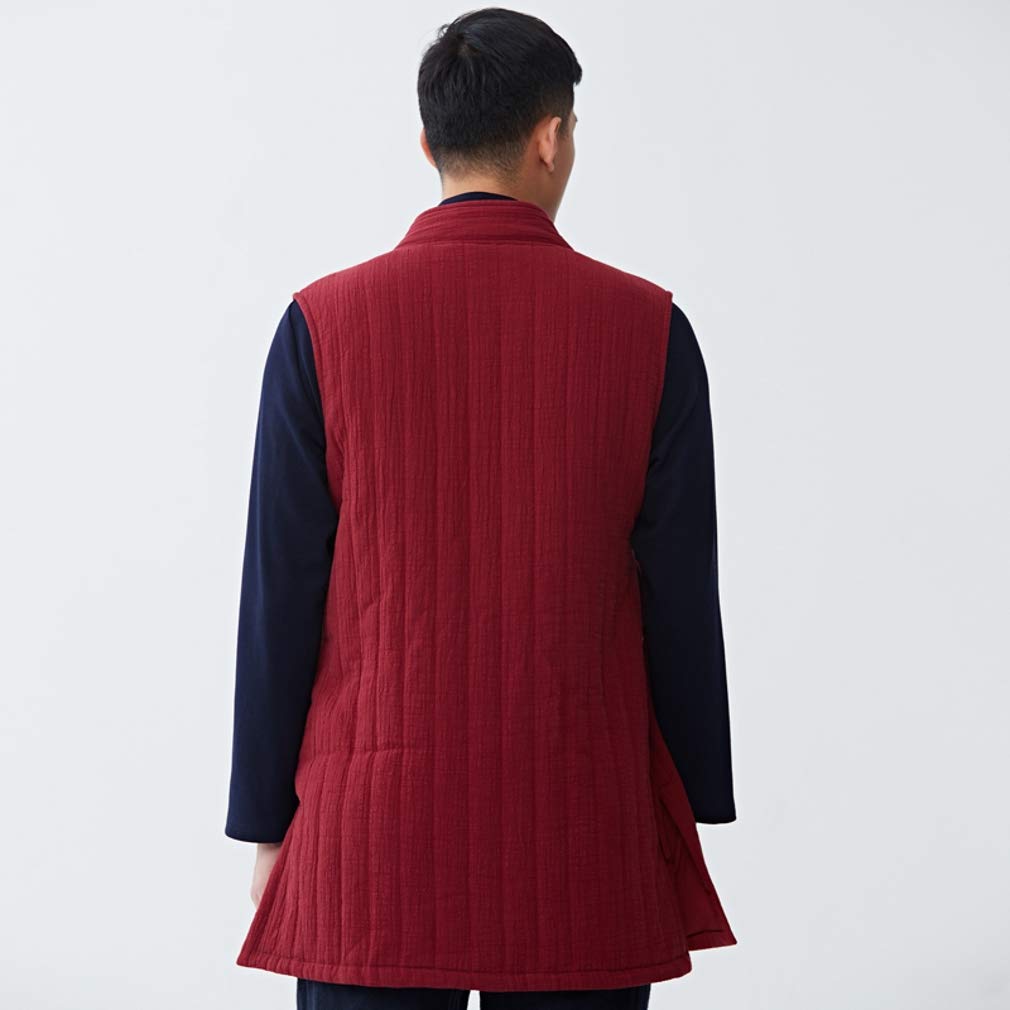 ZanYing Traditional Cotton Vest for Women & Men - Winter Zen Buddhist Meditation Vest - Perfect for Yoga, Meditation, and Spiritual Retreats