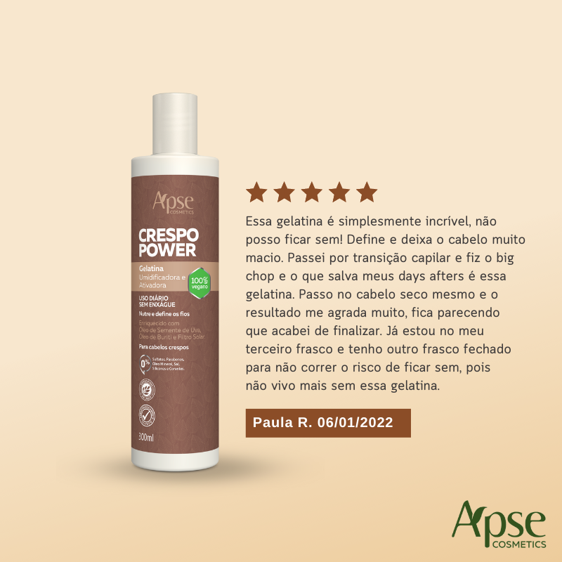 Apse Cosmetics Curly Power Finishing Kit - 3 Piece Hair Care Set for Curly & Wavy Hair | Styling Cream, Leave-In Conditioner & Hair Oil | Perfect for Daily Curl Definition & Hydration