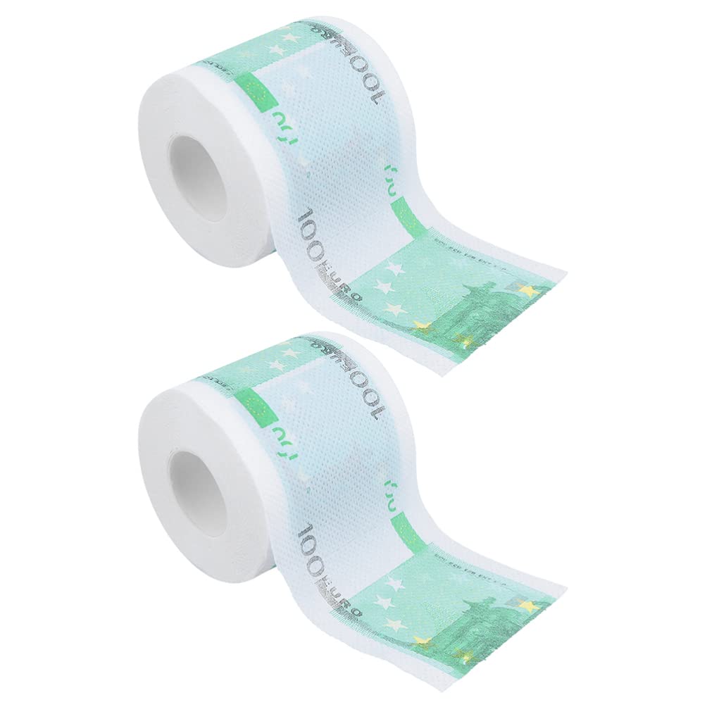 Eco-Friendly Soft Toilet Paper Rolls - Green Pattern Printed Bathroom Tissue for Home, Hotel & Restaurant Use | 2-Ply Gentle & Absorbent | Perfect for Everyday Comfort & Guest Bathrooms