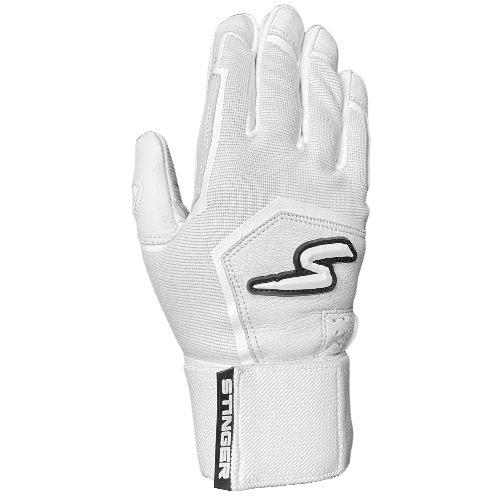 Premium Winder Series Batting Gloves - White Out Baseball & Softball Gloves for Hitting, Training & Games - Breathable & Durable Batting Gloves for Men & Women