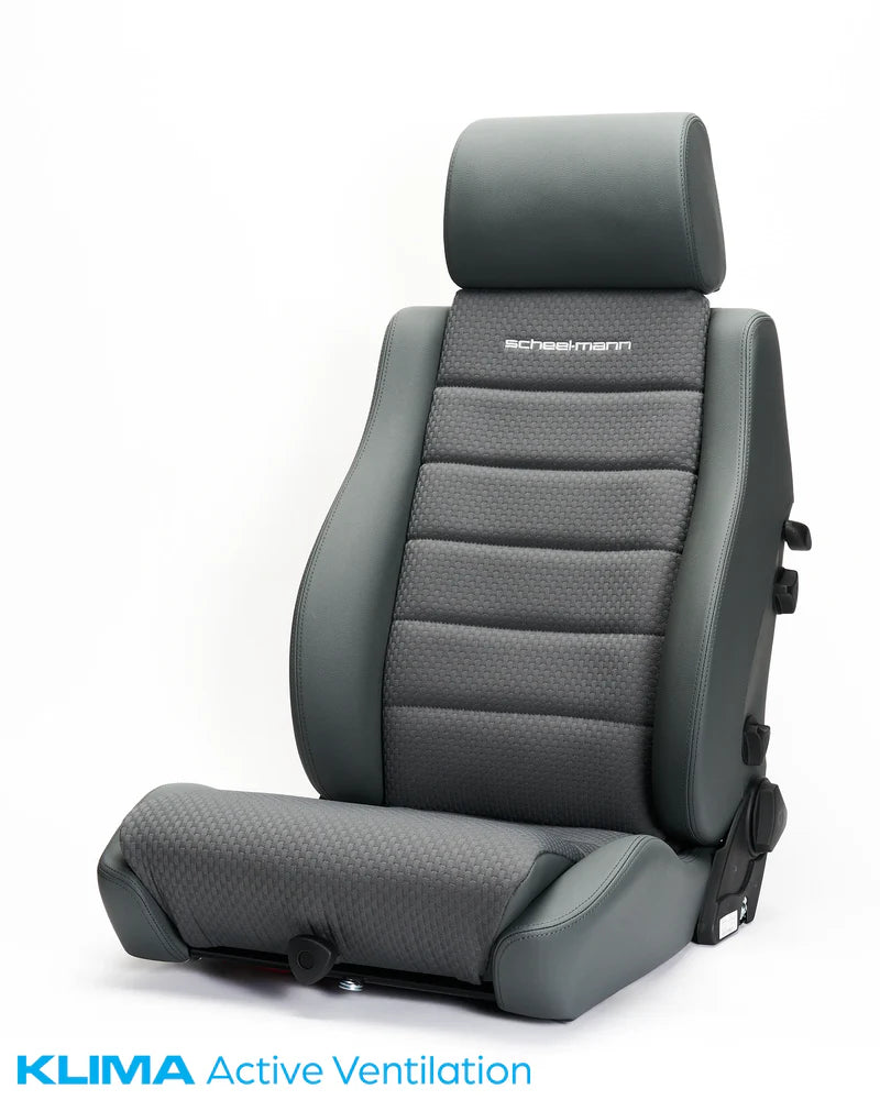Scheel Mann Vario F Klima Active Ventilation Seat - Premium Cooling Car Seat for Comfortable Driving - Perfect for Long Road Trips & Hot Weather Conditions
